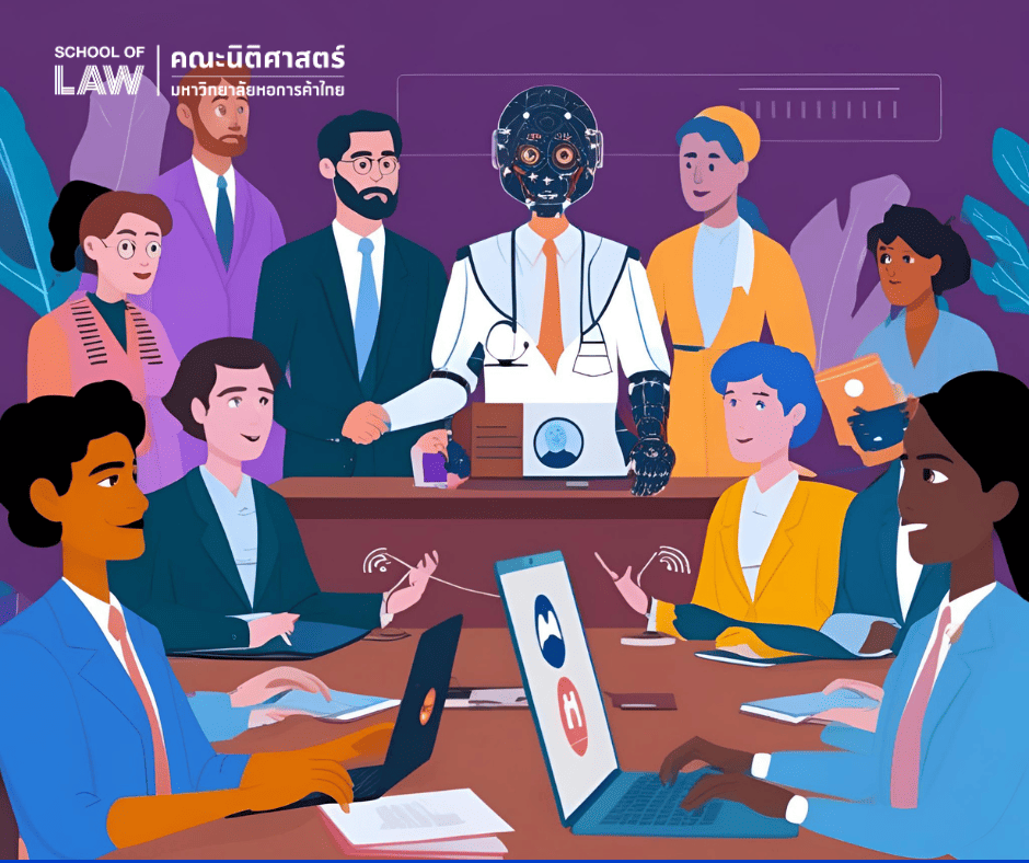 นักกฎหมาย AI มาทางนี้ เปรียบเทียบกฎหมาย AI ของประเทศไทยและ EU, กฎหมายประเทศไทย AI, กฎหมายปัญญาประดิษฐ์, กฎหมายการใช้ AI, กฎหมายเทคโนโลยี AI, กฎหมาย EU AI, เรียนนิติ, นักกฎหมายAI, นิติหอการค้า, เรียนกฎหมาย, เป็นอัยการ, เป็นผู้พิพากษา, เป็นที่ปรึกษากฎหมาย, เป็นทนายความ, Law, LawUTCC, ปริญญาตรี