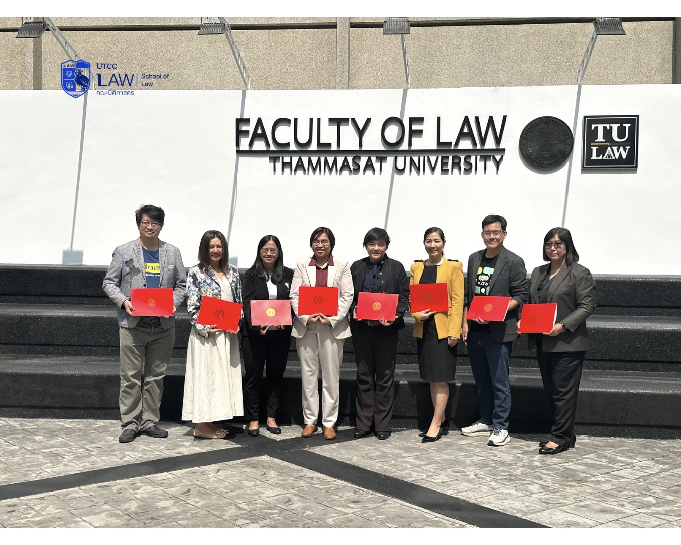 คณะนิติศาสตร์ ม.หอการค้าไทย ลงนาม MOU ร่วม 6 องค์กรพันธมิตร เดินหน้าช่วยเหลือประชาชนทางกฎหมาย