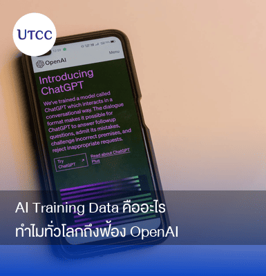 AI Training Data คืออะไร ทำไมทั่วโลกถึงฟ้อง OpenAI