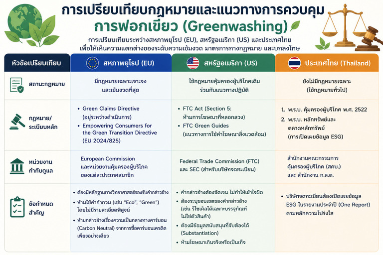 Greenwashing คืออะไร เมื่อคำโฆษณารักษ์โลก อาจกลายเป็นความเสี่ยงทางกฎหมาย